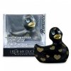 I Rub My Duckie 2.0 Romance - masażer łechtaczki (Czarno-złoty) 