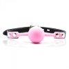 dKnebel-Ball Gag + Block (rosa)