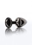 Taboom Butt Plug With Diamond Jewel Silver L - korek analny (srebrny)