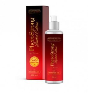 PheroStrong Limited Edition for Women Massage Oil 100ml - olejek do masażu pobudzający zmysły dla kobiet