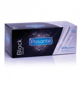 Pasante Black Velvet Clinic Pack - Prezerwatywy (144 szt.)