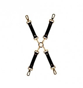 Upko Bondage Boutique Leather Hogtie - krzyżak do krępowania