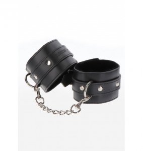 Taboom Wrist Cuffs Black - kajdanki na nadgarstki (czarny)