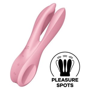 Satisfyer Threesome 1 pink - masażer łechtaczki (różowy)