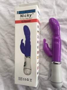 Nicky purple 13 speed g spot vibrating 22 cm