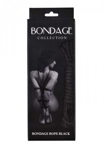 Wiązania-Rope Bondage Collection Black 9м