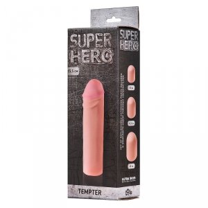 Stymulator-Penis sleeve SUPER HERO Tempter
