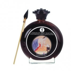 Shunga Chocolate Bodypaint 100 ml - jadalna farbka do ciała (czekolada)