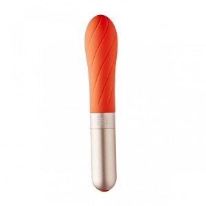 LOVE NOT WAR - GRÁ ORANGE - wibrator eco-friendly (pomarańczowy)