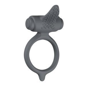 B Swish - bcharmed Basic Penis Ring Slate -  pierścień erekcyjny (czarny)