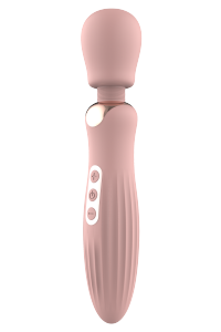 Dream Toys GLAM LARGE WAND VIBRATOR - masażer do ciała (różowy)