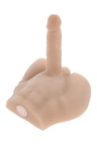 Evolved Torso Easy Rider light - dildo/pulsator (cielisty)