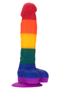 Dream Toys Colourful Love Colourful Dildo - kolorowe dildo (small)