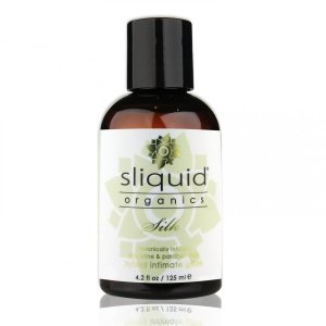 Sliquid Organics Silk Lubricant 125 ml - hybrydowy lubrykant na bazie aloesu i silikonu