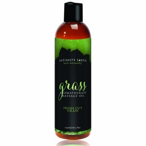 Intimate Earth Grass Massage Oil 240 ml - olejek do masażu