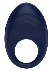 Dream Toys Vibrating Cockring - pierścień na penisa (granatowy)
