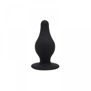 Silexd Korek Analny Plug Model 2 S 7,5 cm Black - korek analny (czarny)