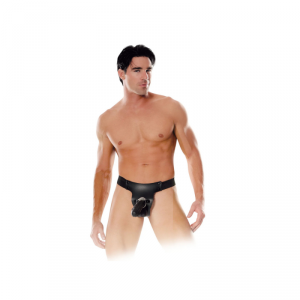 Fetish Fantasy Series  Mr. Big Hollow 8 Strap-on Black (czarny)