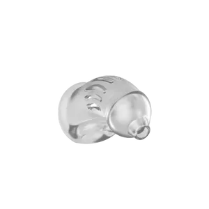 ManCage pas cnoty Model 29 TPE Chastity Cage Transparent (transparentny)