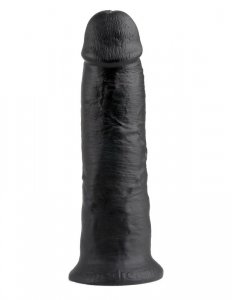 King Cock big dildo - 10'' Cock sztuczny penis (czarny)