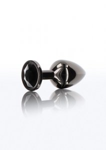 Taboom Butt Plug With Diamond Jewel Silver M -  korek analny (srebrny)