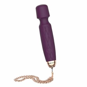 Bodywand Luxe Mini USB Wand Vibrator Purple - mini masażer do ciała (fioletowy)