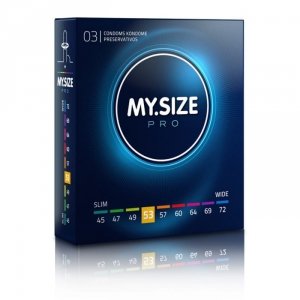 MY.SIZE Pro 53 mm - Prezerwatywy (1op./3szt.)
