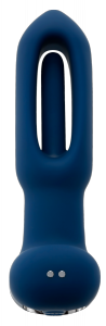 Evolved The Flapper Vibrating Anal Plug - korek analny z wibracjami (niebieski)