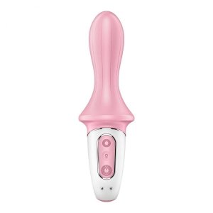 Satisfyer Air Pump Booty 5 Connect App red - wibrator (różowy)
