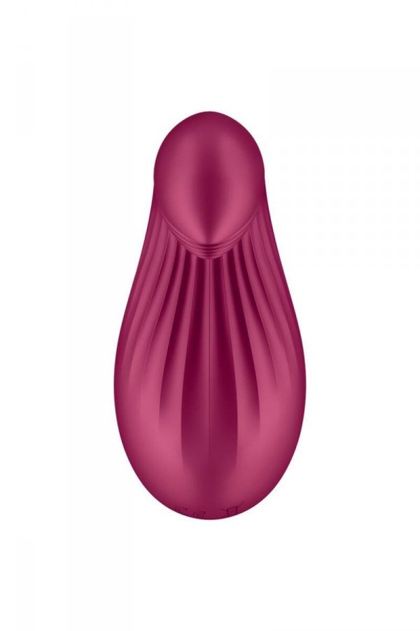 Satisfyer Dipping Delight berry - masażer łechtaczki (czerwony)