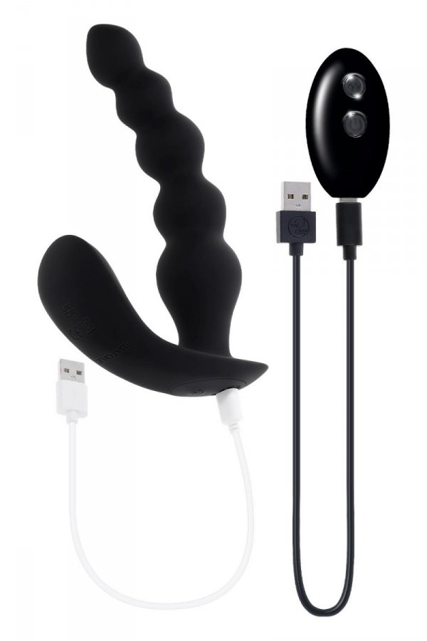 Evolved Bead Me Up - masażer prostaty (czarny)