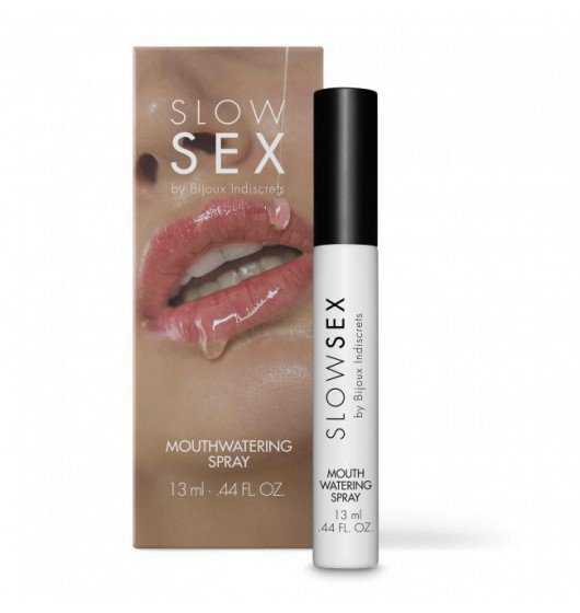 Bijoux Indiscrets Slow Sex Mouth Watering - spray do seksu oralnego o smaku cytrusowym