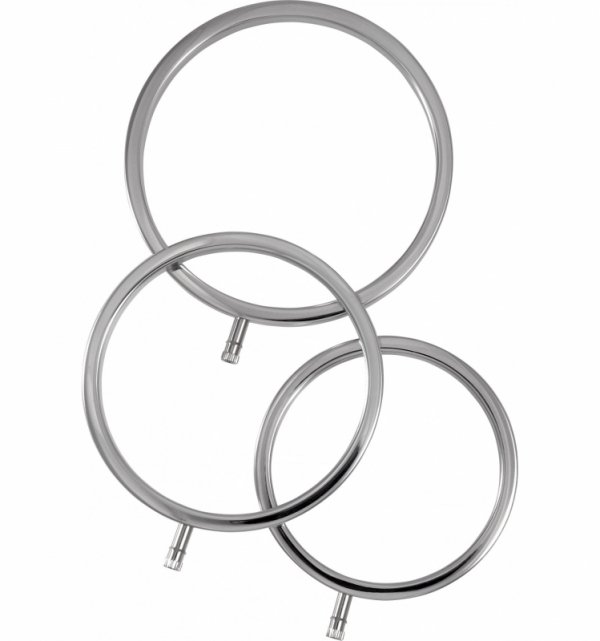 ElectraStim zestaw pierścieni do elektrostymulacji penisa (3 szt.)