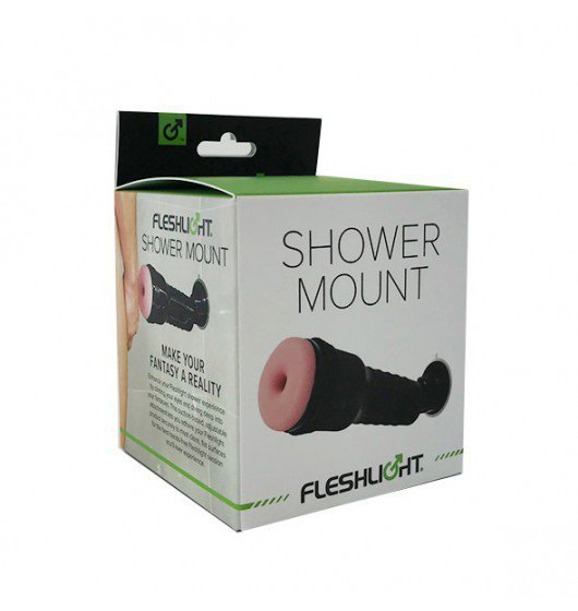 Fleshlight Shower Mount - uchwyt do mocowania masturbatorów Fleshlight (czarny)