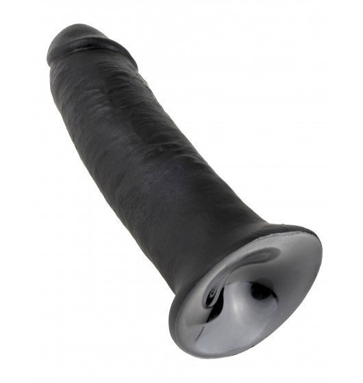 King Cock big dildo - 10'' Cock sztuczny penis (czarny)