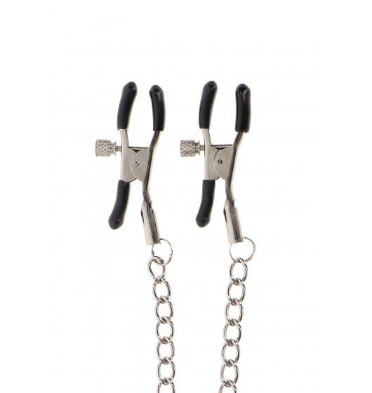 Taboom Adjustable Clamps with Chain - zaciski na sutki z łańcuchem (srebrny)
