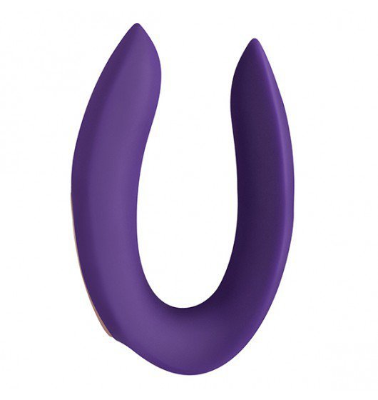 Satisfyer Partner Plus Remote - wibrator dla par (fioletowy)