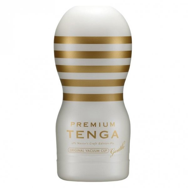 Tenga Premium Original Vacuum Cup Gentle - masturbator oralny (biały)