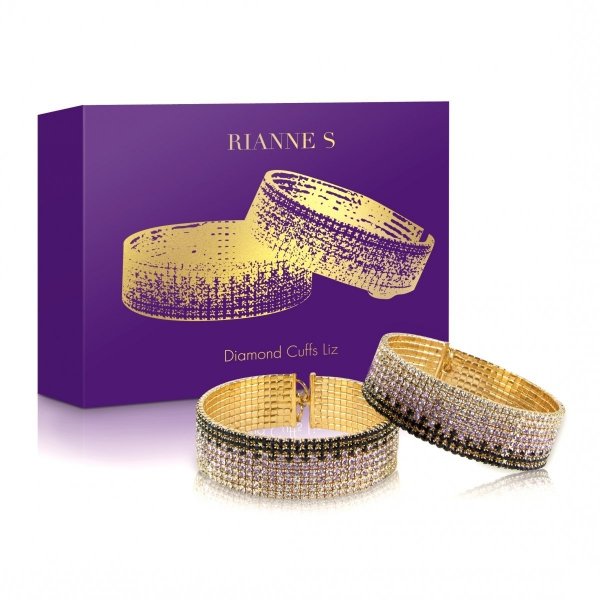 Rianne S Icons - diamentowe kajdanki (złoty)