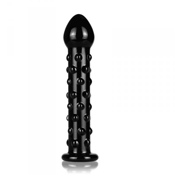 7&quot; Glass Romance Black