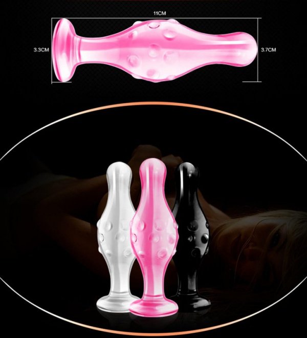 4.5&quot; Glass Romance Pink