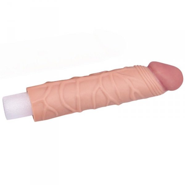 Add 1&quot; Pleasure X Tender Penis Sleeve Flesh