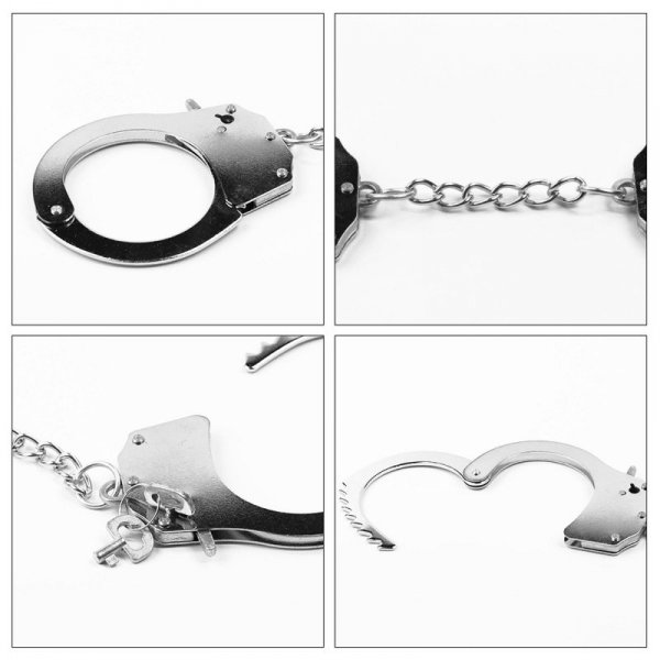 Fetish Pleasure Metal Handcuffs