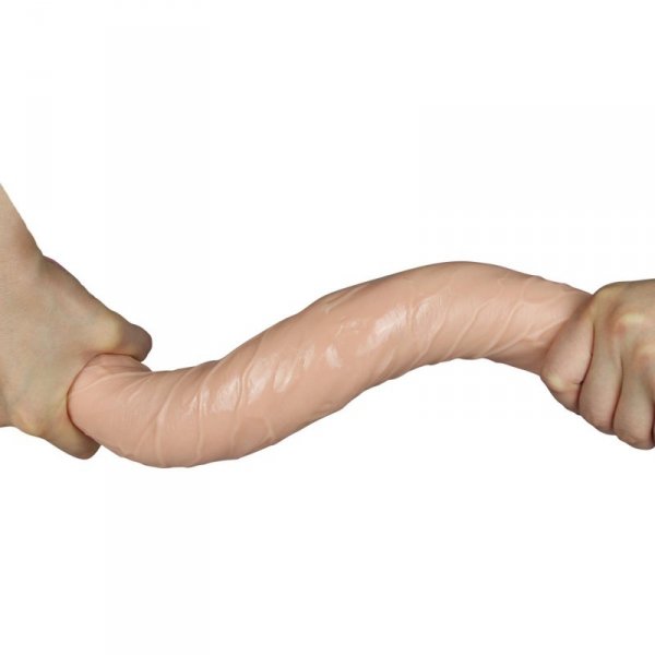 17&quot; King Size Realistic Slim Ultra Double Dildo