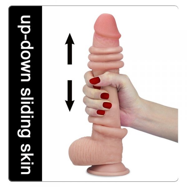 9&#039;&#039; Sliding Skin Dual Layer Dong