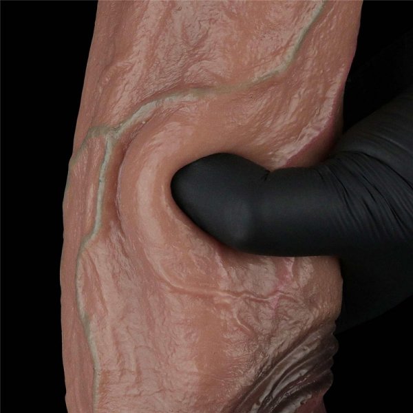 11&quot;&quot;&quot;&quot; Dual Layered Silicone Cock XXL