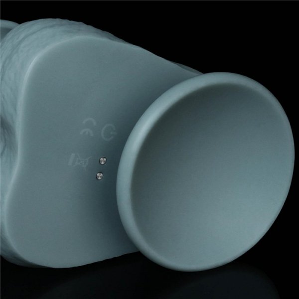 11&#039;&#039; Rechargeable Thrusting and Vibrating Silicone Dildo with Remote