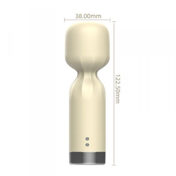 Vibrator - Silk Pulse  - ecru