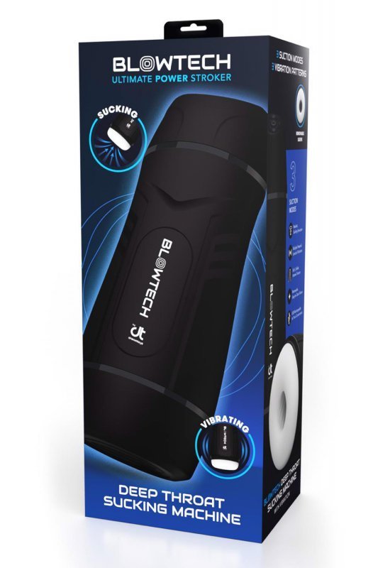 Dream Toys BLOWTECH DEEP THROAT SUCKING MACHINE - masturbator ssący (czarny)