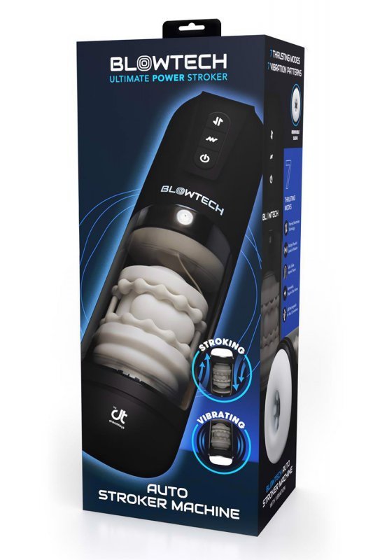 Dream Toys BLOWTECH AUTO STROKER MACHINE - masturbator (czarny)